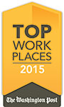 Washington Post top places to work award 2015