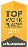 Washington Post top places to work award 2017
